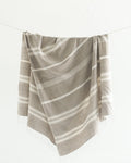 The Selah Hand-Woven Striped Cotton Throw