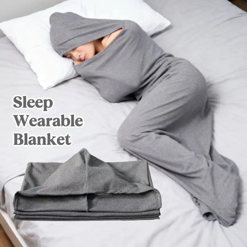The Nest Cocoon Wearable Sherpa Blanket
