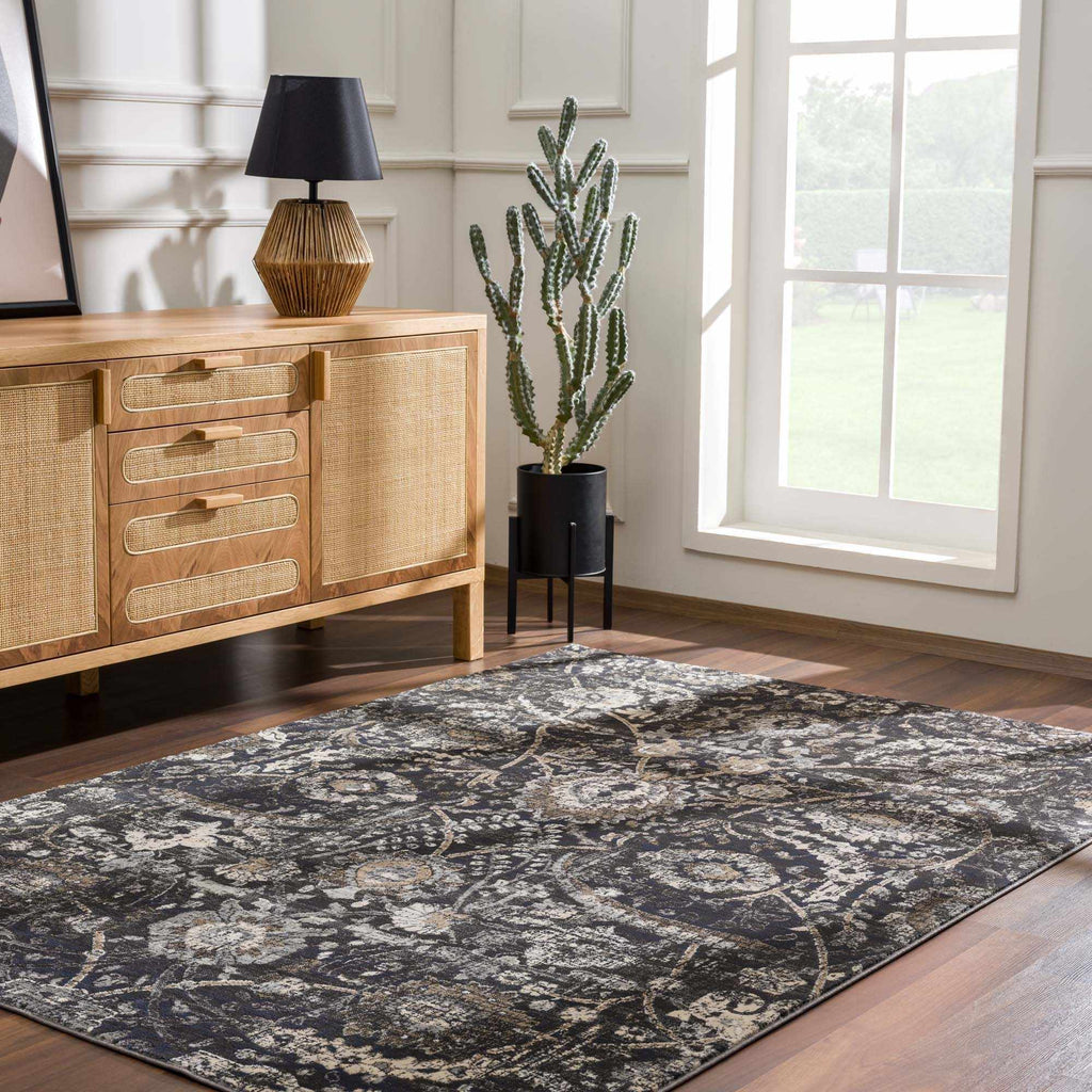Georgiana Charcoal Area Rug-3