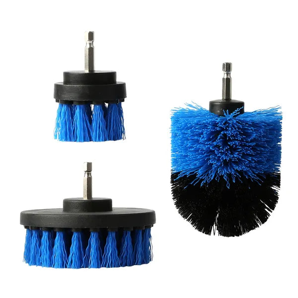 Effortless Scrub Drill Brush Set (3-Piece)