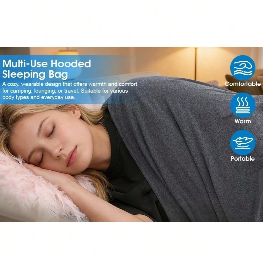 The Nest Cocoon Wearable Sherpa Blanket